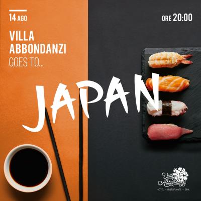 VILLA ABBONDANZI GOES TO JAPAN
